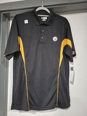 NWT Pittsburgh Steelers NFL Team Apparel Polo